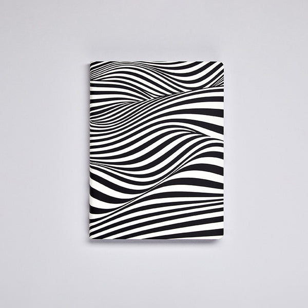 Nuuna Graphic L Bonnie jegyzetfüzet fekete fehér
