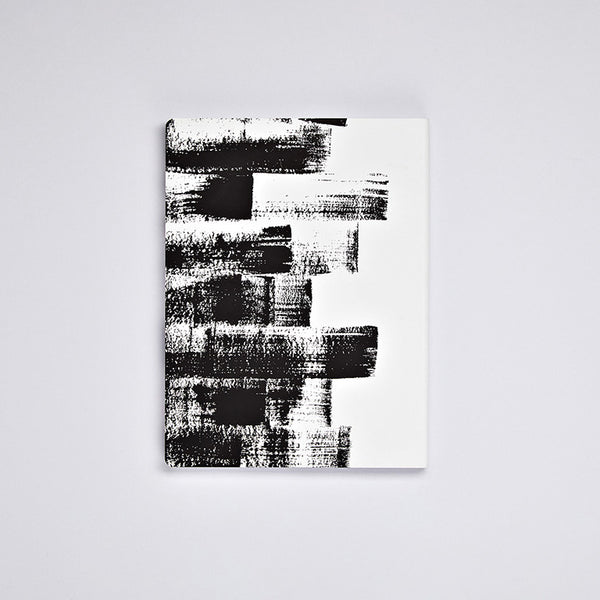 Nuuna Savage L Light Stroke jegyzetfüzet fekete fehér színben