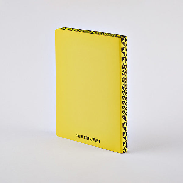 Nuuna Graphic L The Happy Book, by Stefan Sagmeister füzet